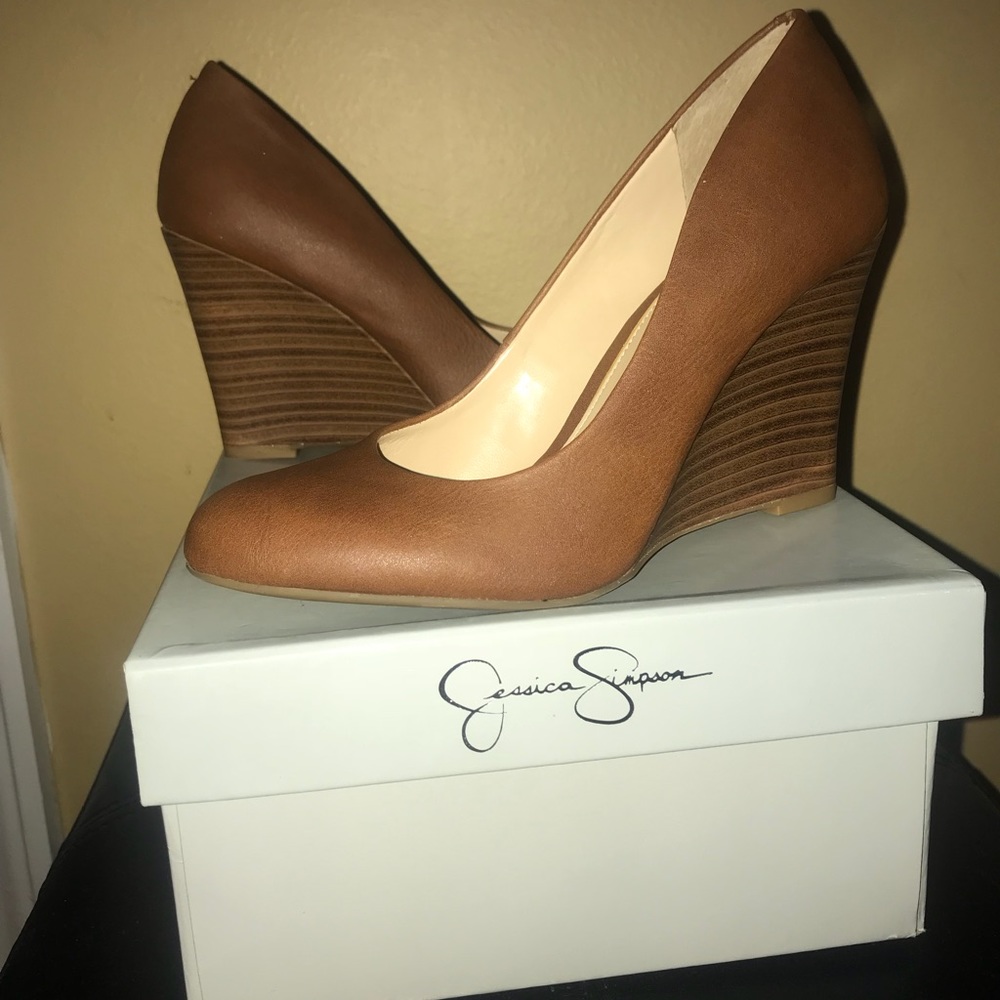 jessica Simpson wedge shoes brand new never worn